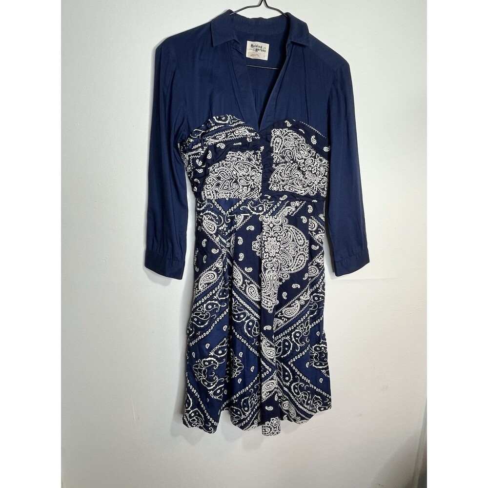Anthropologie Holding Horses Western XS Bandana Cowgirl Rockabilly Festival 2
